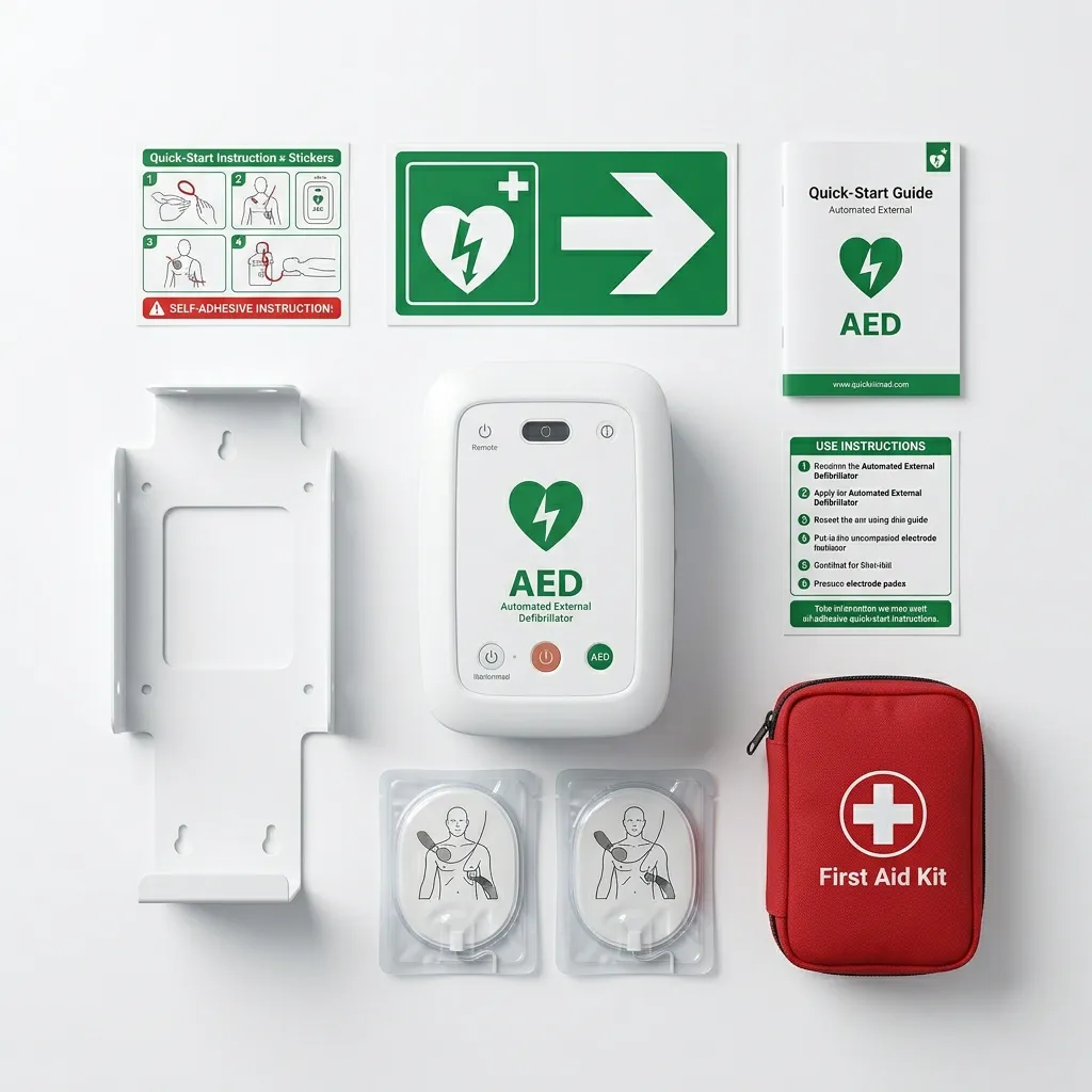 Pack défibrillateur CardioPro Belgium — location