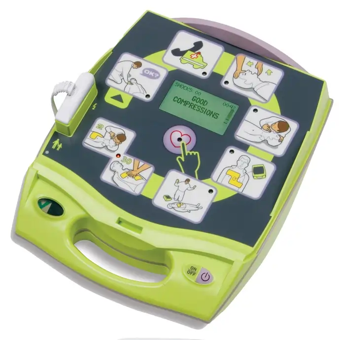 Défibrillateur ZOLL AED Plus — DSA avec Real CPR Help